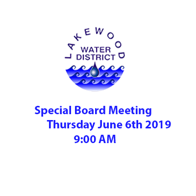 Special Board Meeting 06/06/2019