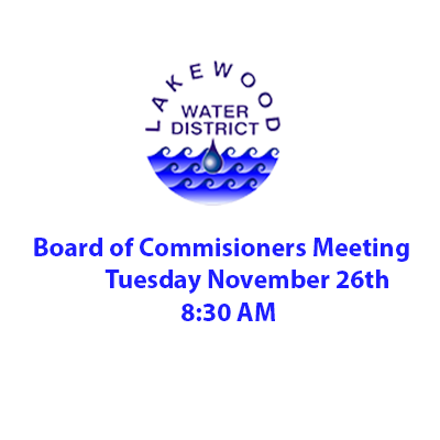 Board Meeting 11/26/2019 @ 8:30AM