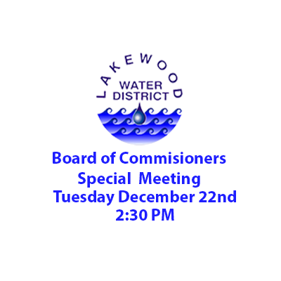 Special Board Meeting 12/22/20 @ 2:30PM