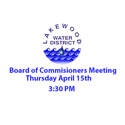 Board of Commissioners Meeting 4/15/2021 @ 3:30PM