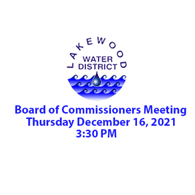Board of Commissioners Meeting December 16 @ 3:30 PM