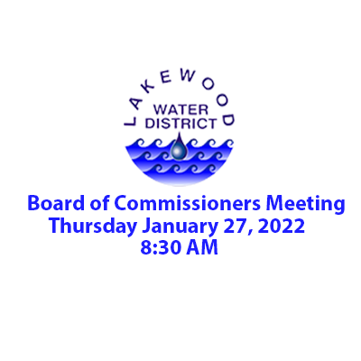 Board of Commissioners  Special Meeting 1/27/2022 @ 8:30AM